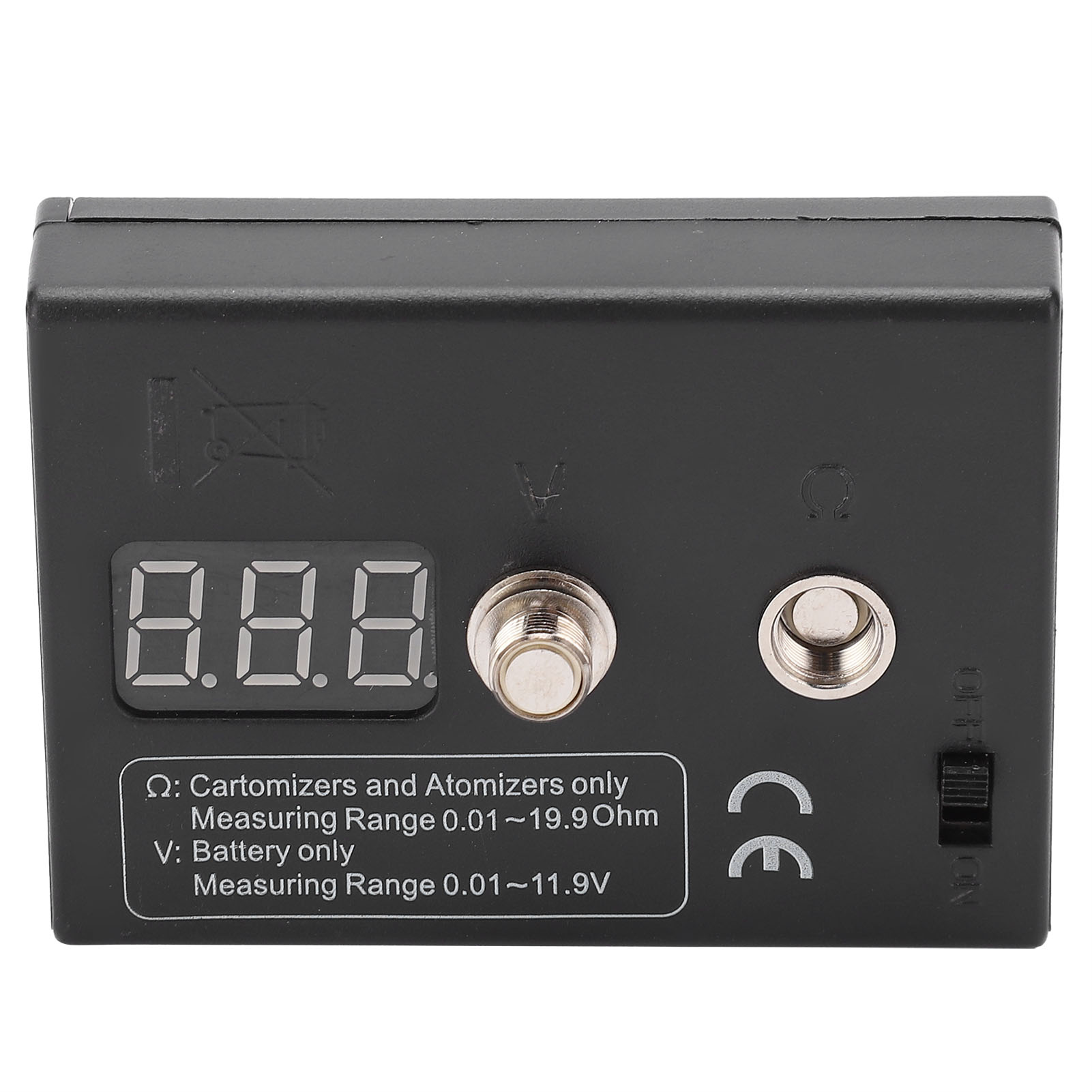 Ohm Meter Reader - Miernik rezystancji 0.01-20Ω, tester cewek do