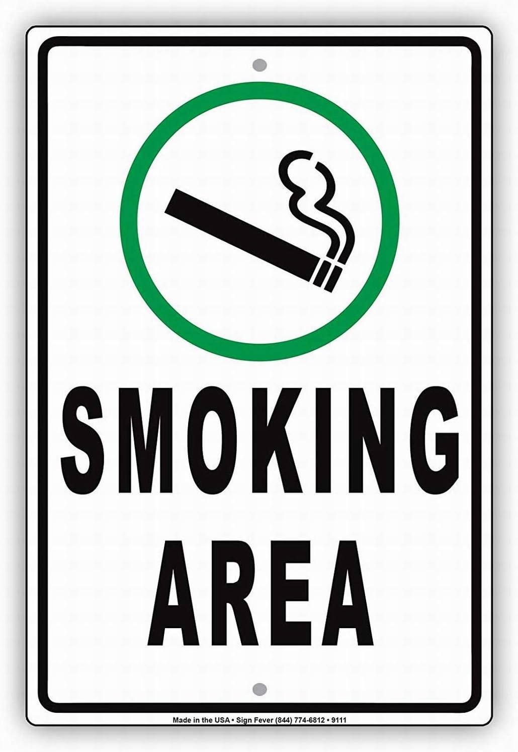 Vaping Store - Znak bezpieczeństwa: Palenie i wapowanie zezwolone