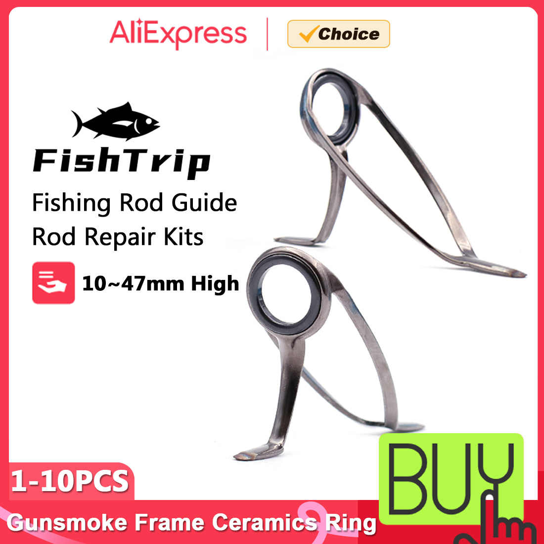 Mesh Coil Strip - Zestaw naprawczy prowadnic wędki FishTrip Heavy
