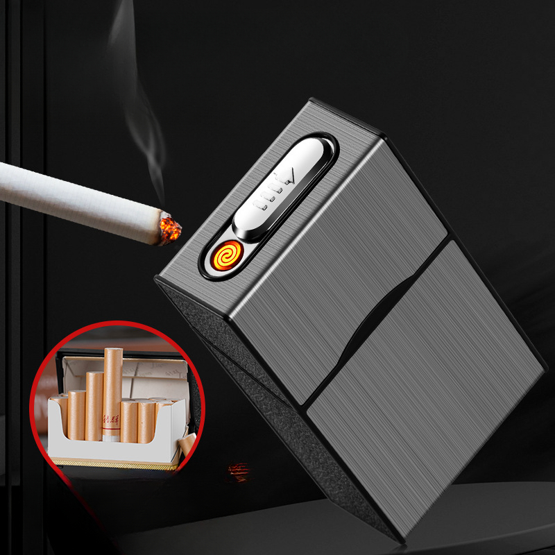 Vape Accessory - 2 w 1 20 papierośnica zapalniczka