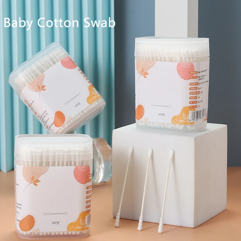 Cotton Wick Organic - Pałeczki bawełniane 400 szt. Organiczne waciki