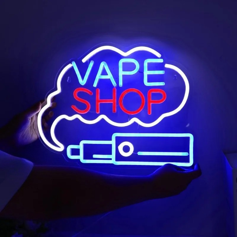 Vaping Store - LED NEONOWY ZNAK DYMNY SKLEP VAPE
