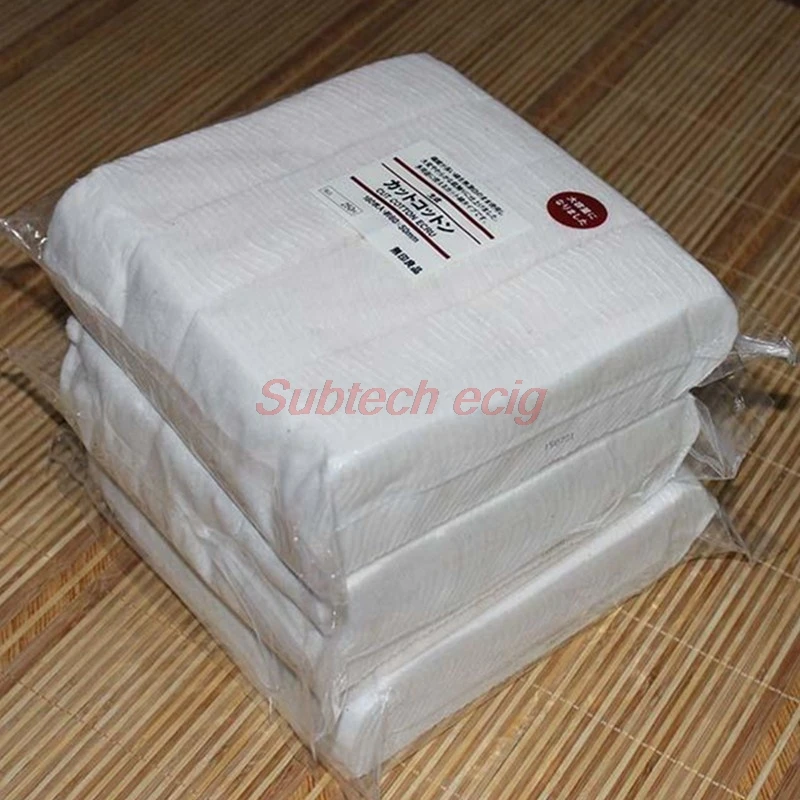 Cotton Wick Organic - 180 sztuk/worek japońskie organiczne niebielone bawełniane