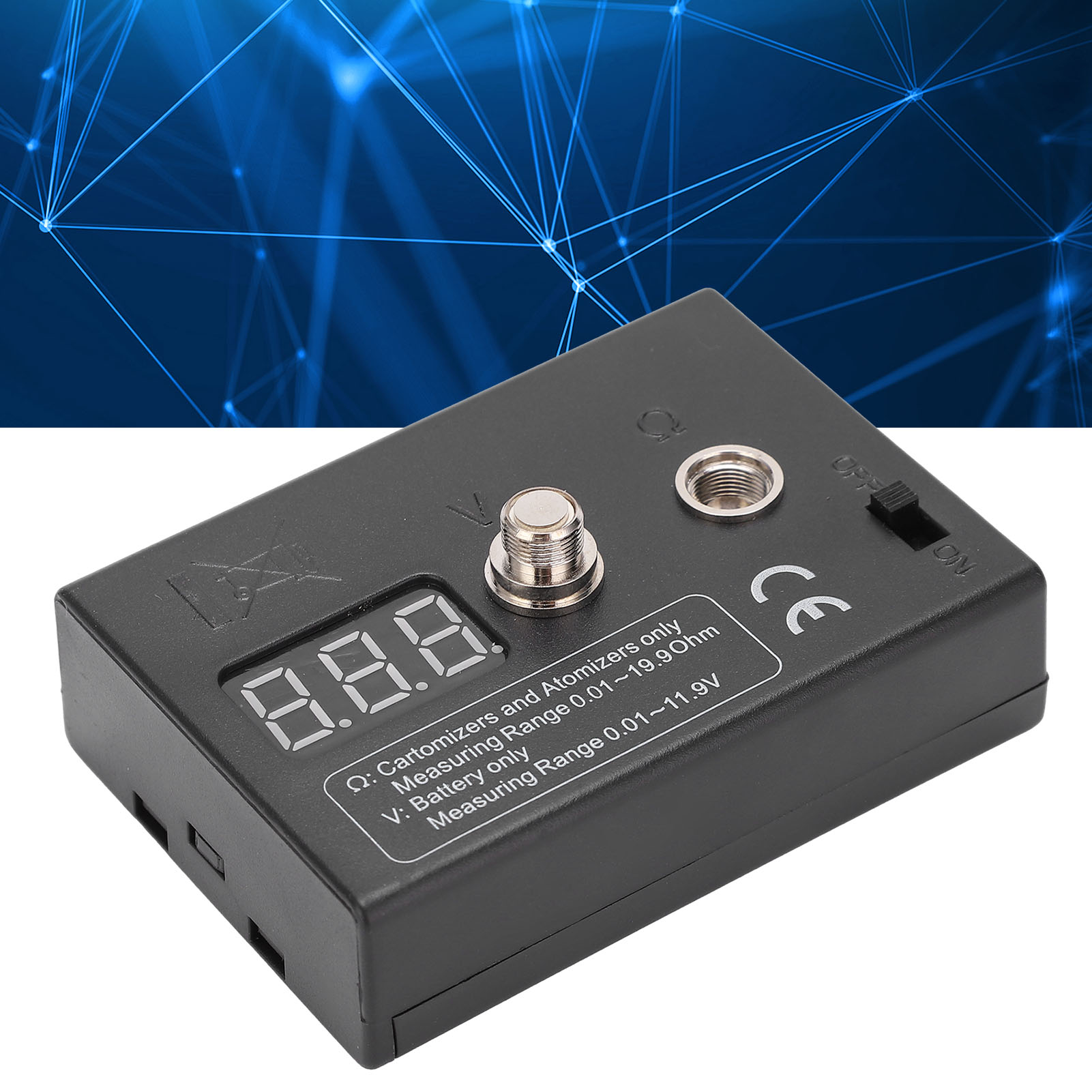 Miernik rezystancji 0.01-20Ω,  – Ohm Meter Reader recenzja i cena