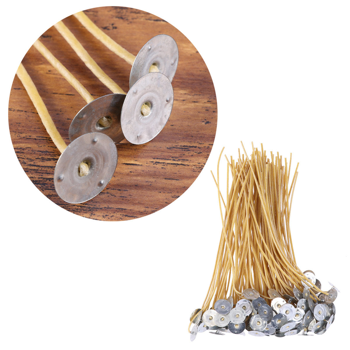 100 szt. knotów z organicznej  – Cotton Wick Organic recenzja i cena