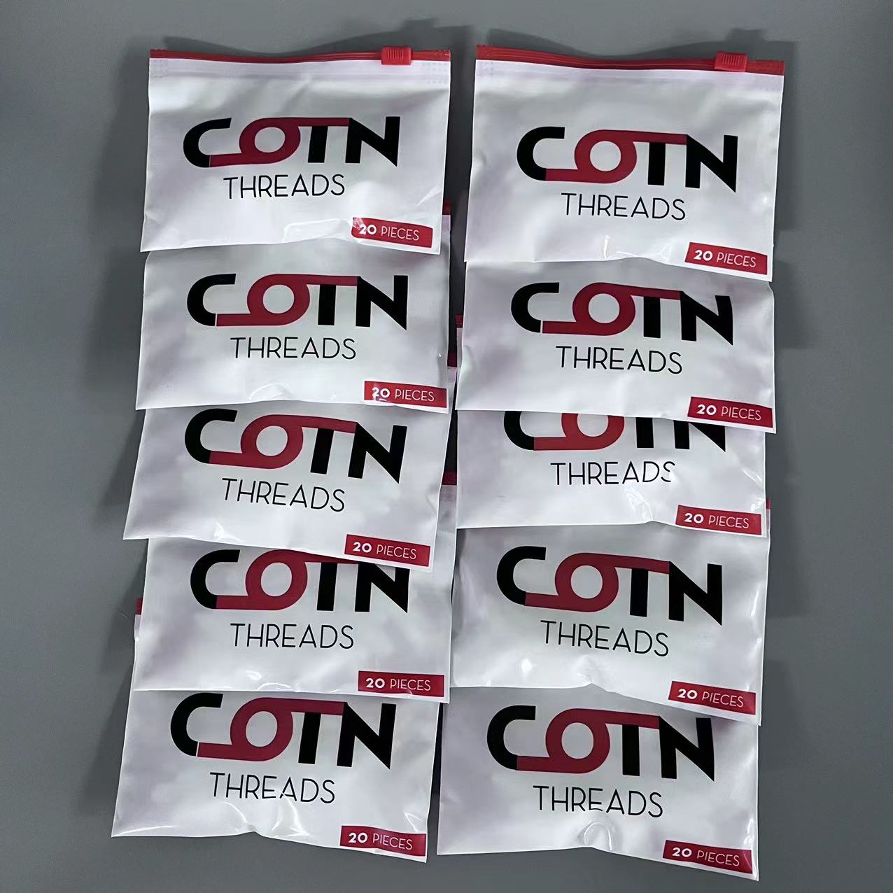 10 torebek COTN knot wstępnie  – Cotton Wick Organic recenzja i cena