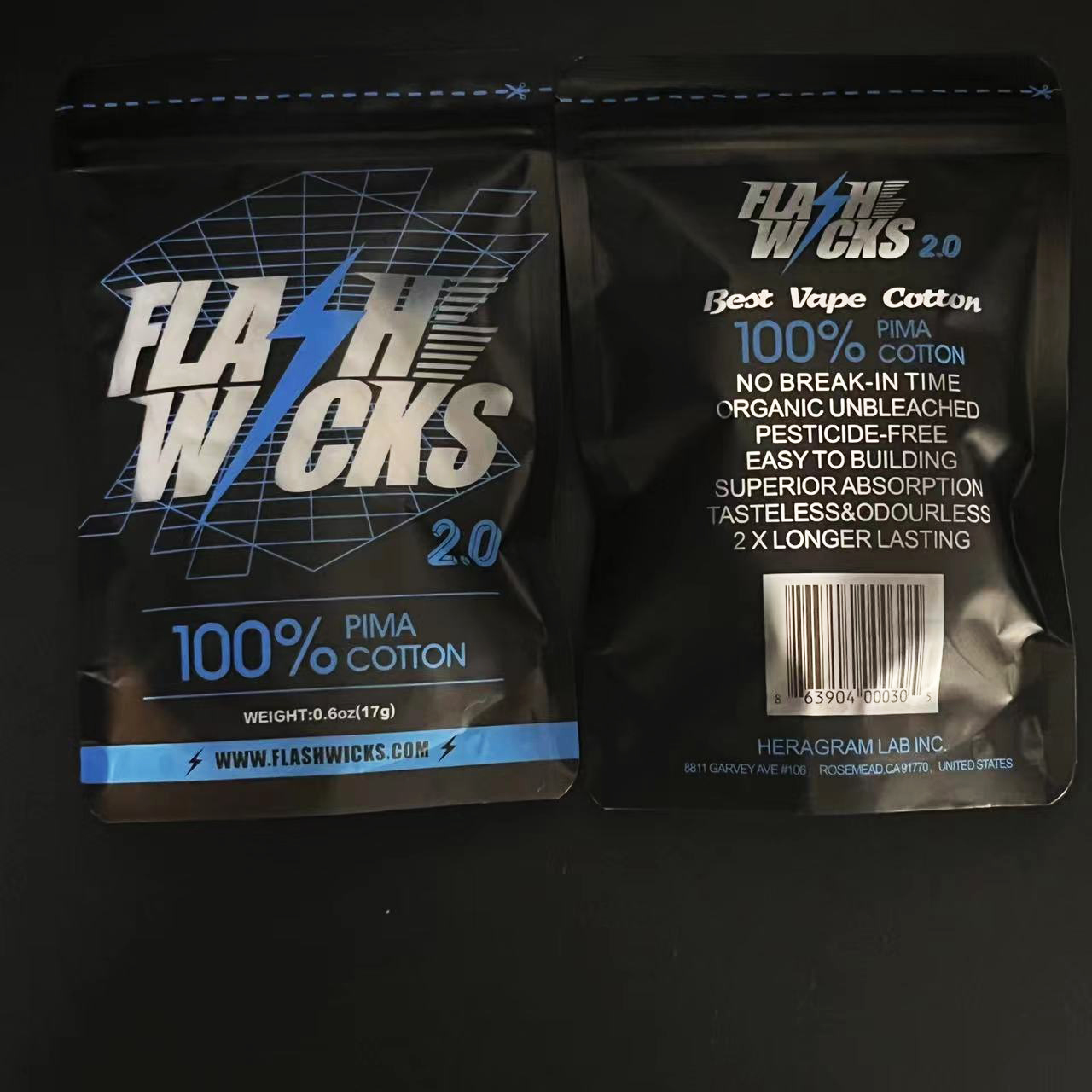 1 opakowanie flashowych knotów – Cotton Wick Organic recenzja i cena