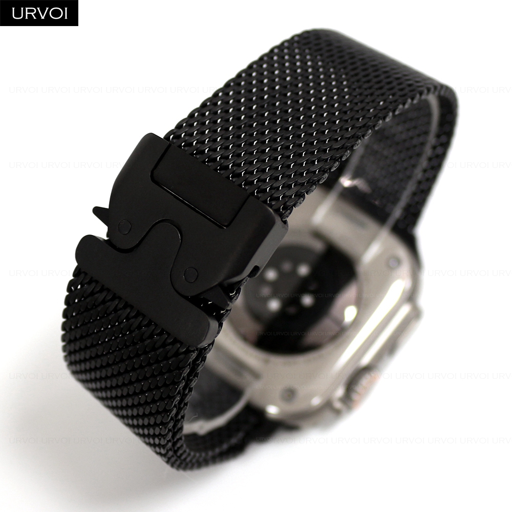 Pasek URVOI Titanium Milanese  – Mesh Coil Strip recenzja i cena