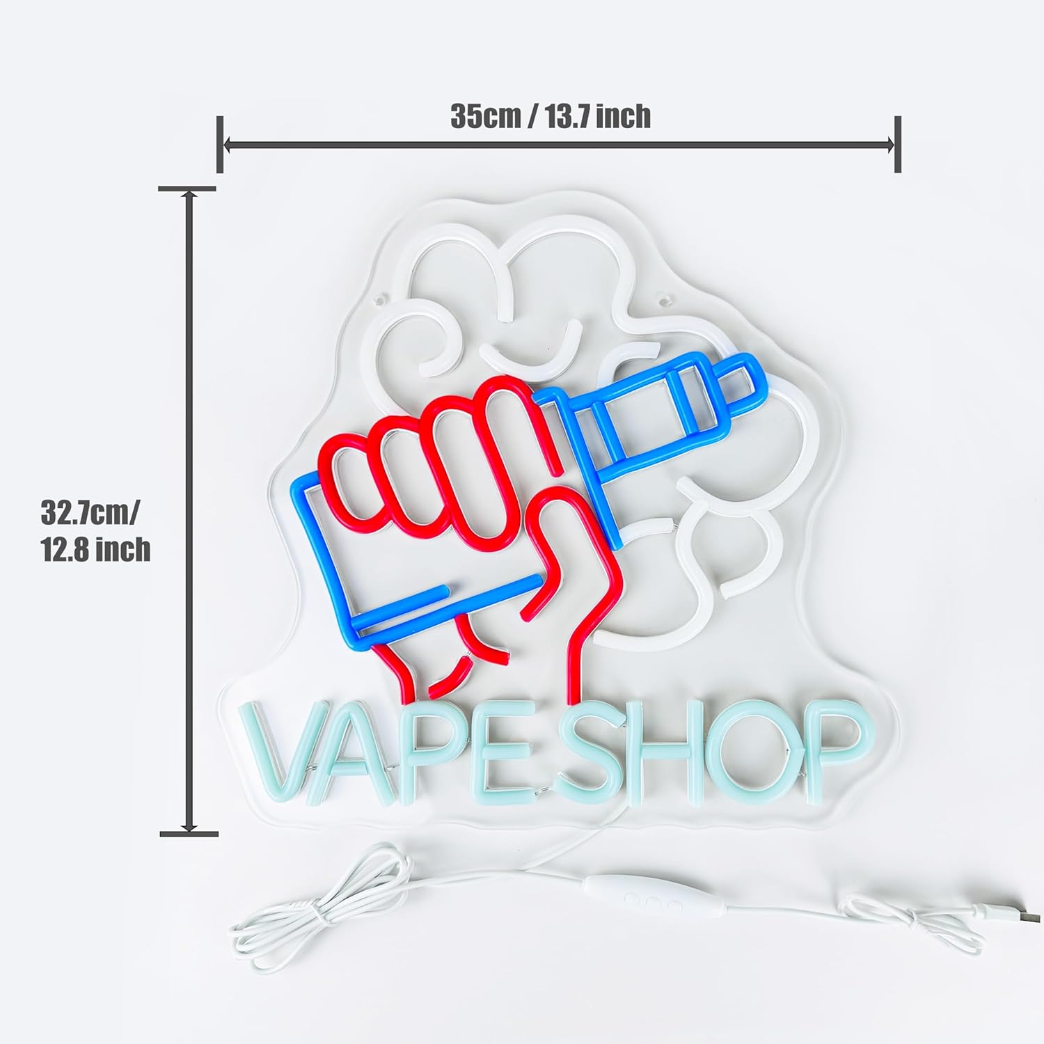 Vape Shop Neon Signs LED Neon  – Vaping Store recenzja i cena