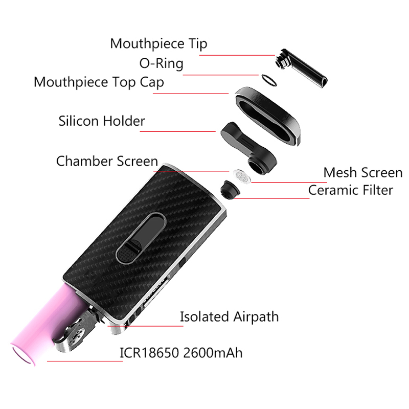 Oryginalny vaporizer do suszon – Vape Battery 18650 recenzja i cena